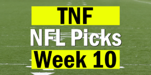 Read more about the article NFL Week 10 TNF Picks 2020 | Computer Model Picks