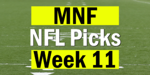Read more about the article NFL Week 11 MNF Picks 2020 | Computer Model Picks