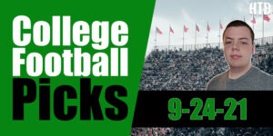 Read more about the article College Football Picks 9/24/21 – Week 4 | Chris’ Picks