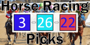 Read more about the article Horse Racing Picks 3/26/22 | Computer Model Picks