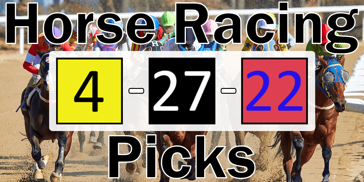 Read more about the article Horse Racing Picks 4/27/22 | Computer Model Picks