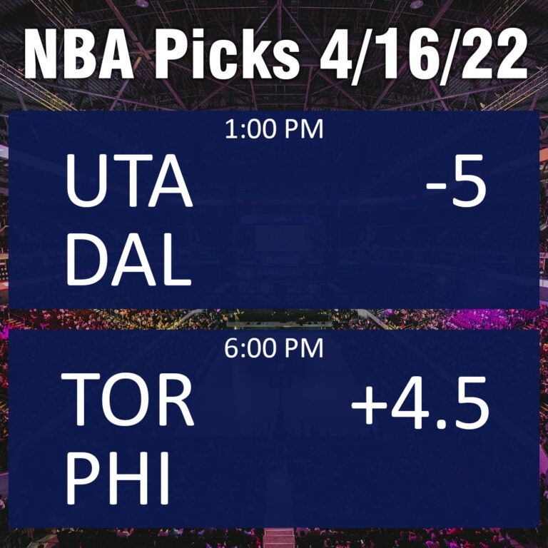 NBA Picks 4/16/22