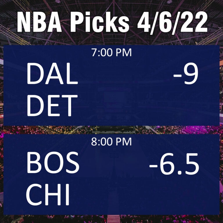 NBA Picks 4/6/22