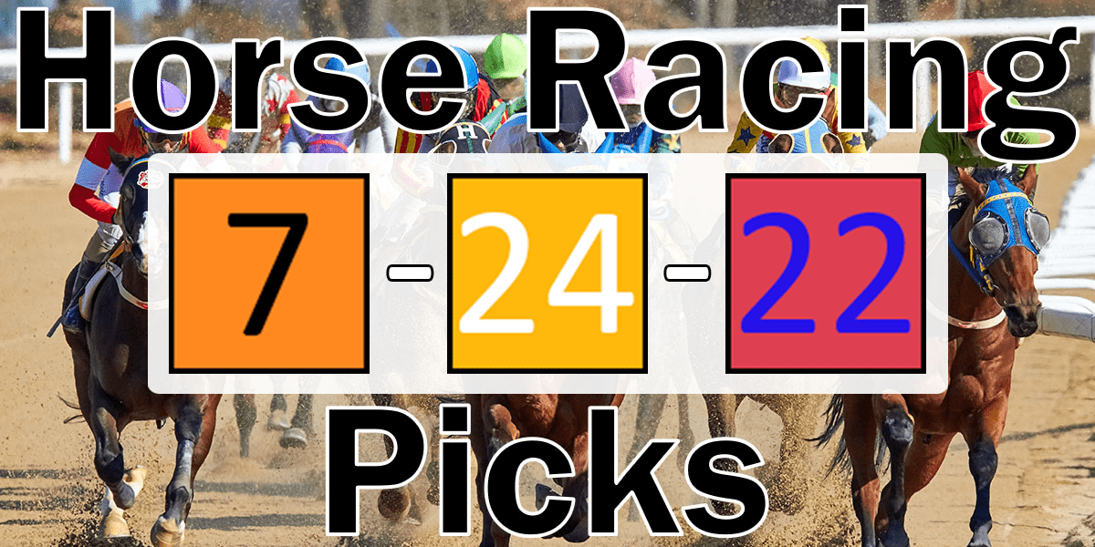 Read more about the article Horse Racing Picks 7/24/22 | Computer Model Picks