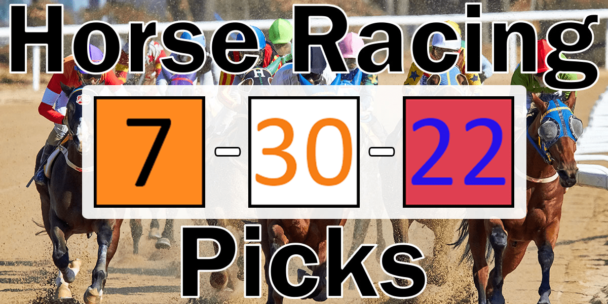 Read more about the article Horse Racing Picks 7/30/22 | Computer Model Picks