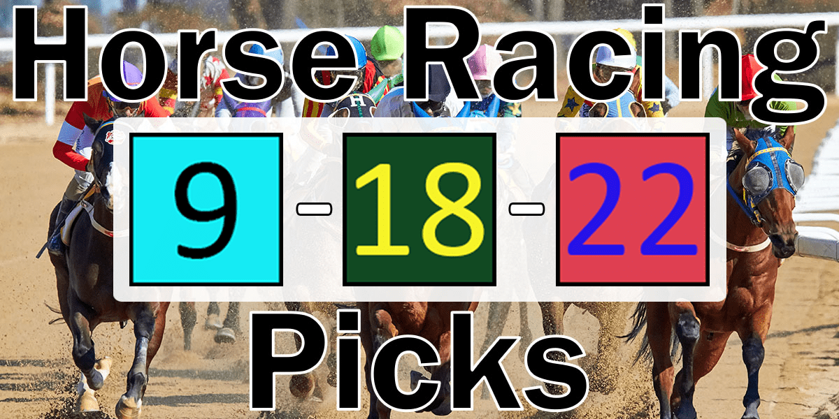 Read more about the article Horse Racing Picks 9/18/22 | Computer Model Picks