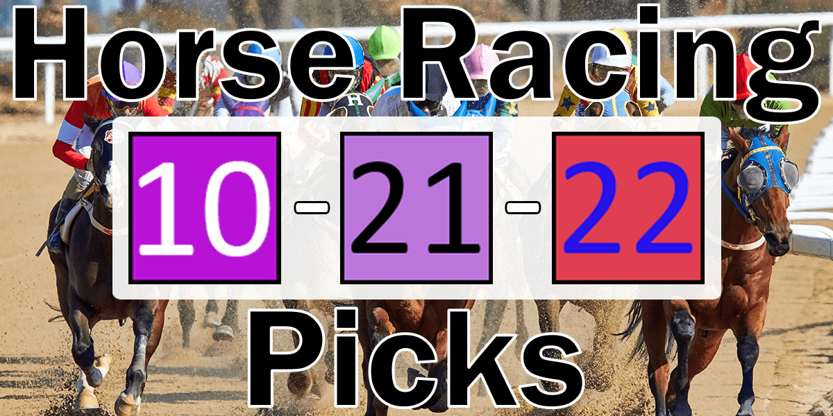 Read more about the article Horse Racing Picks 10/21/22 | Computer Model Picks