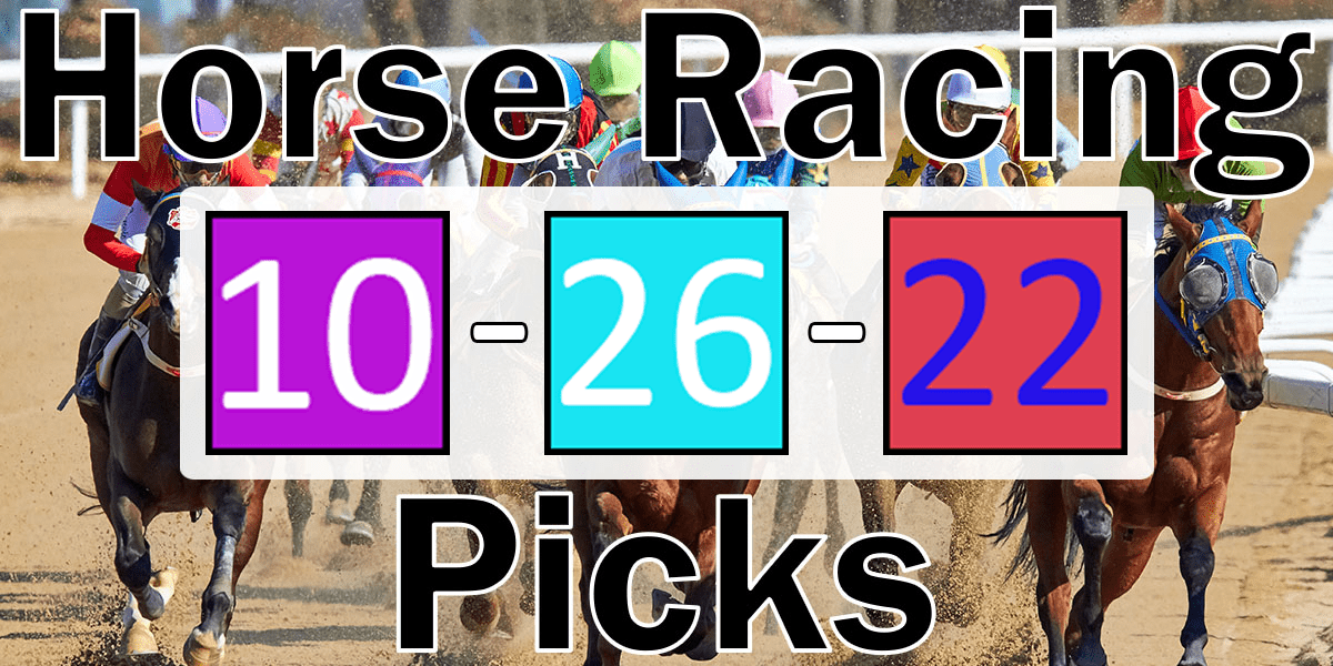 Read more about the article Horse Racing Picks 10/26/22 | Computer Model Picks