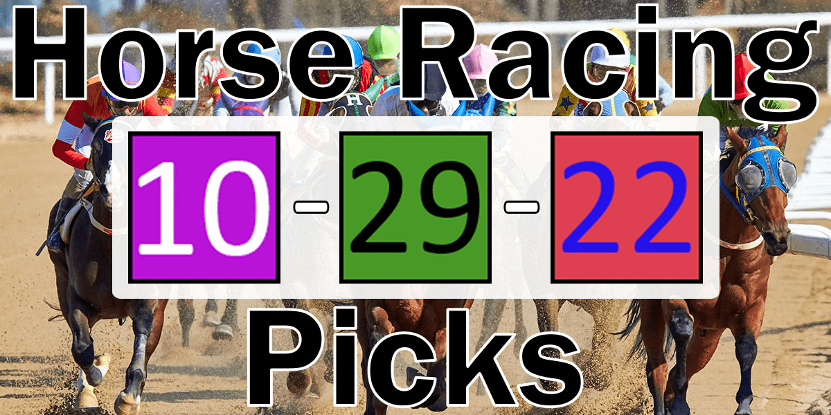 Read more about the article Horse Racing Picks 10/29/22 | Computer Model Picks