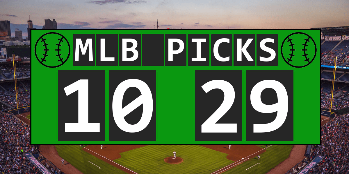 Read more about the article MLB Picks 10/29/22 | Computer Model Picks