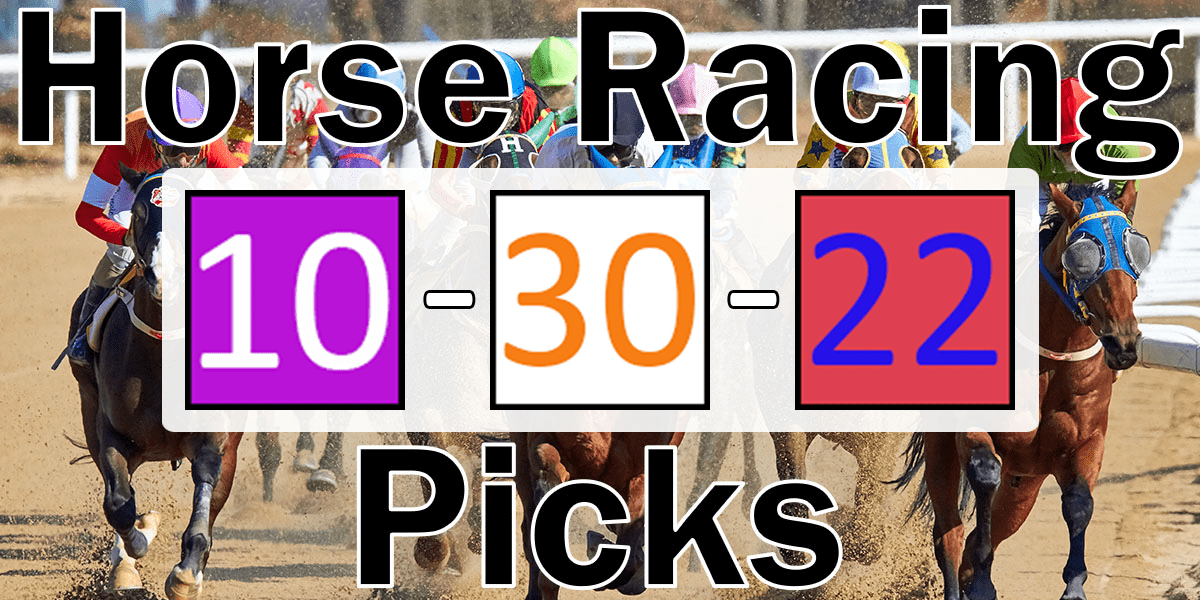Read more about the article Horse Racing Picks 10/30/22 | Computer Model Picks