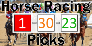 Read more about the article Horse Racing Picks 1/30/23 | Computer Model Picks