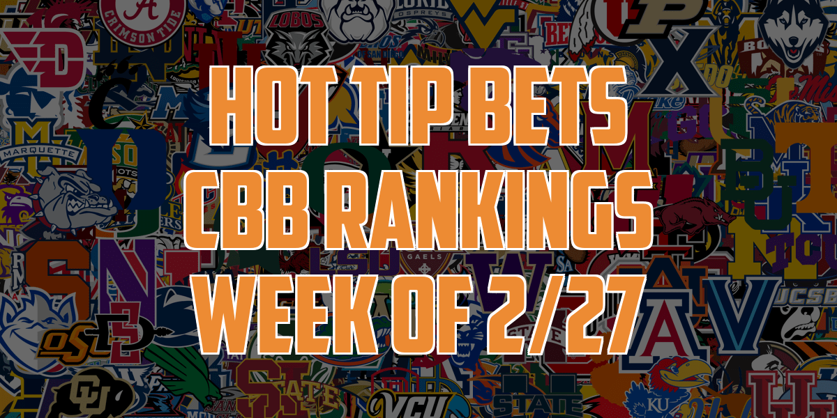 Read more about the article CBB Rankings 2/27/23