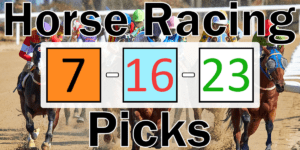 Read more about the article Horse Racing Picks 7/16/23 | Computer Model Picks