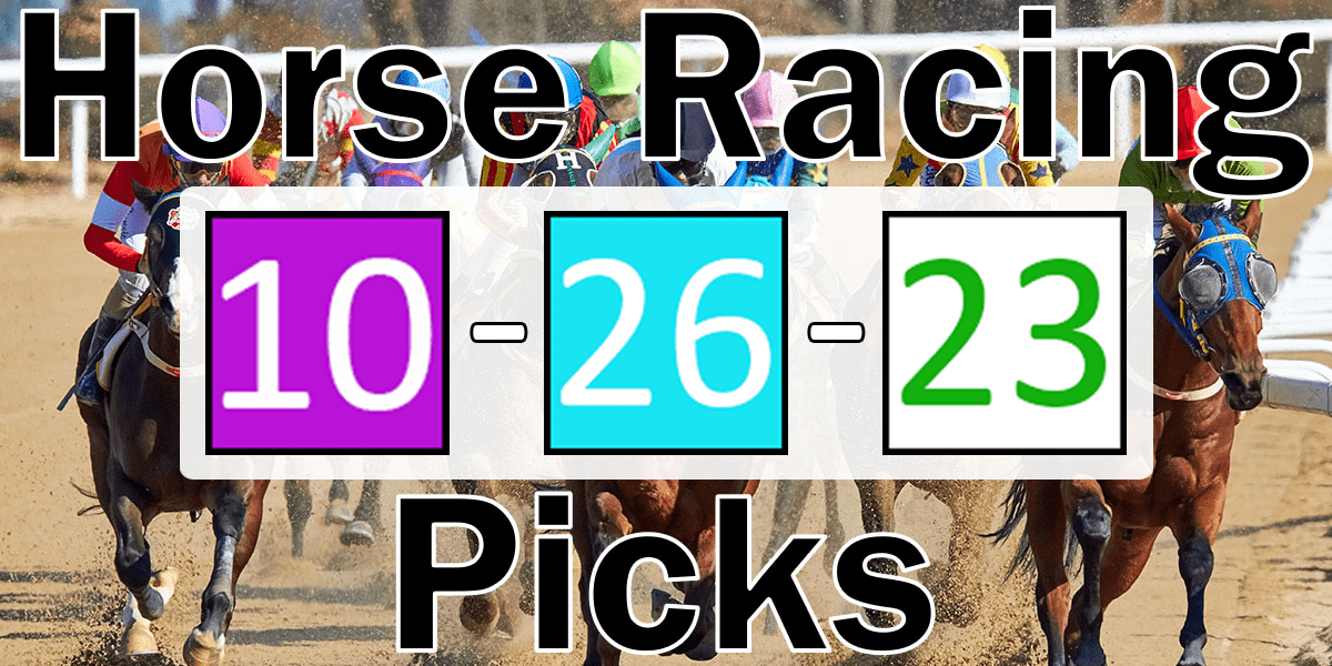 Read more about the article Horse Racing Picks 10/26/23 | Computer Model Picks